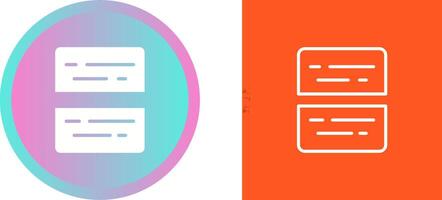 Document Split Vector Icon