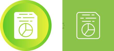 Document Insert Diagram Vector Icon