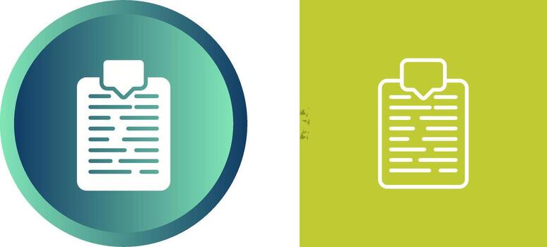 Document Tagging Vector Icon