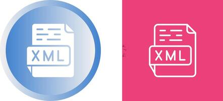 XML Vector Icon