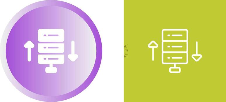 Bandwidth Vector Icon