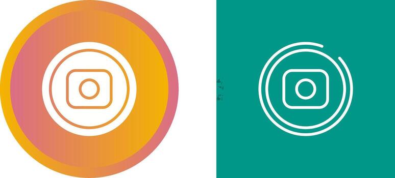 grabar botón vector icono