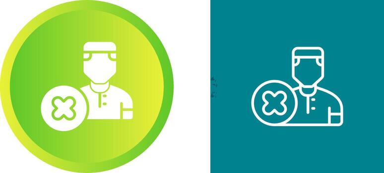 Remove User Vector Icon