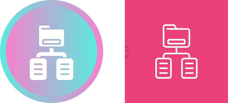 documento clasificación vector icono