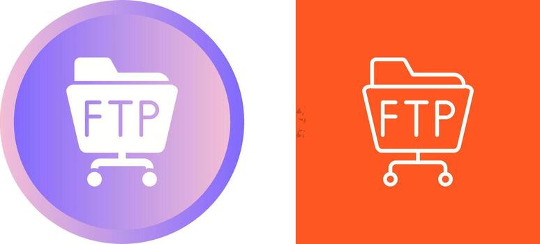 FTP Server Vector Icon