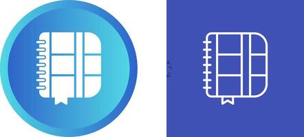 Notebook Vector Icon