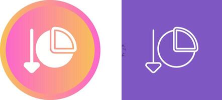 Chart Decreasing Vector Icon