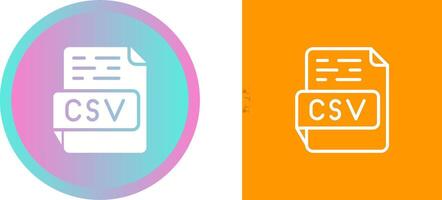 CSV Vector Icon