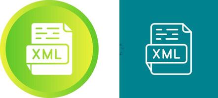 XML Vector Icon