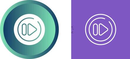 Next Track Circle Vector Icon