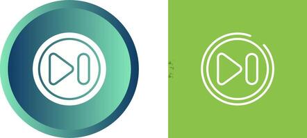 Next Track Button Vector Icon