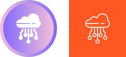 Cloud Computing Vector Icon