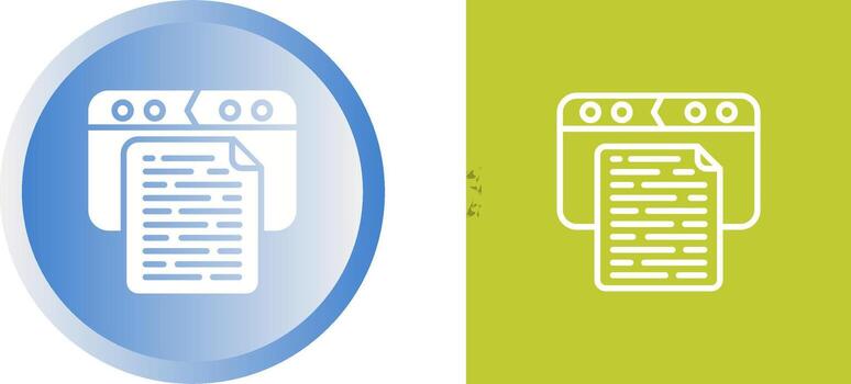 Document Vector Icon