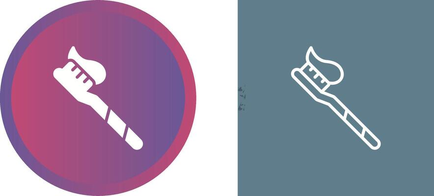 Toothpaste Vector Icon