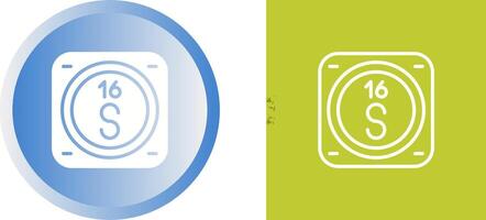 Unique Two Icons Set vector