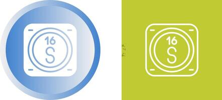 Unique Two Icons Set vector