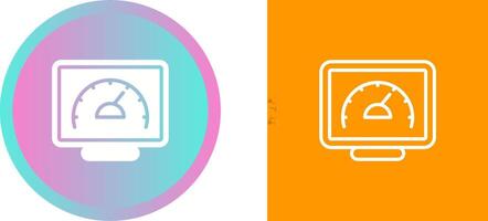 Desktop Computer Vector Icon