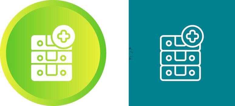 icono de vector de base de datos