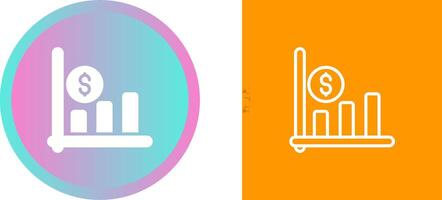 Graph Vector Icon