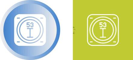 Unique Two Icons Set vector