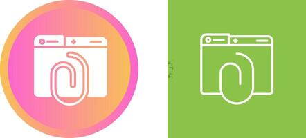 Atachment Vector Icon