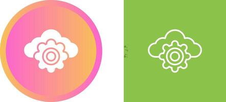 Cloud Computing Vector Icon