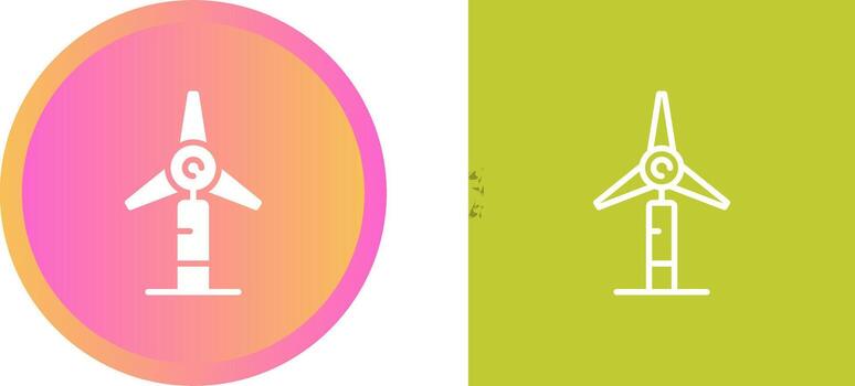 Windmill Vector Icon