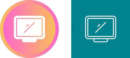 Desktop Computer Vector Icon