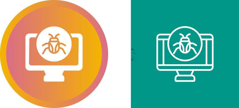 Computer Vector Icon