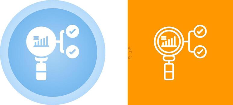 preceptivo analítica vector icono