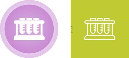 Test Tube Rack Vector Icon