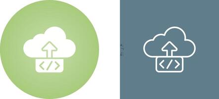 Cloud Deployment Vector Icon