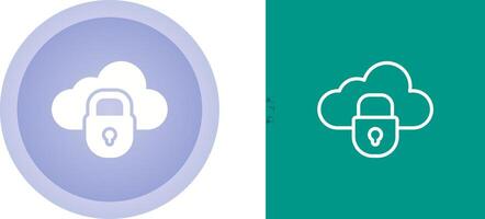 Private Cloud Vector Icon