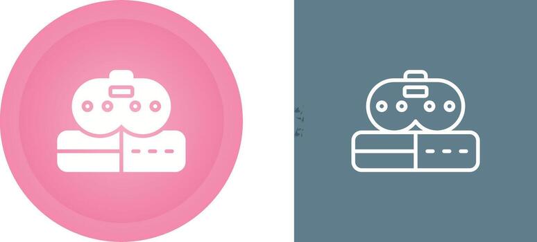 Gaming Console Controller Vector Icon