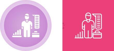 HR Analytics Vector Icon