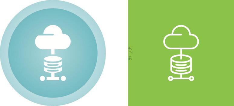 Cloud Computing Vector Icon