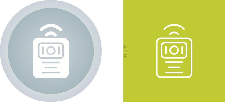 inalámbrico intercomunicador vector icono