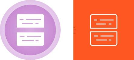 Document Split Vector Icon