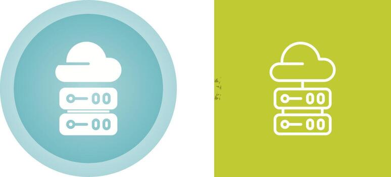 Cloud Computing Vector Icon