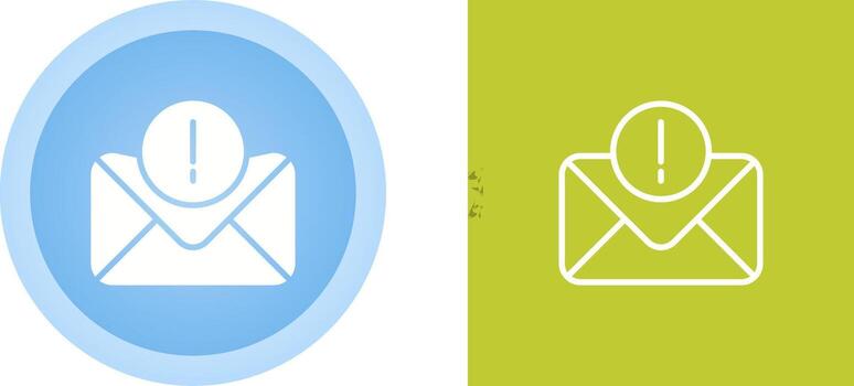 Error Message Vector Icon