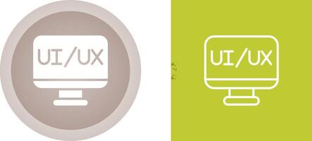 ux ui vector icono