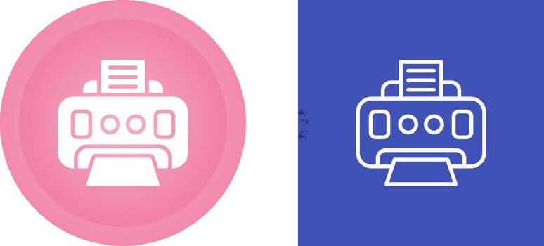 Printer Vector Icon