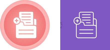 Document Add Vector Icon