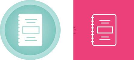 Notebook Vector Icon