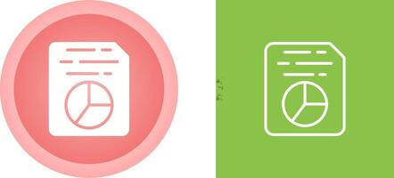 Document Insert Diagram Vector Icon
