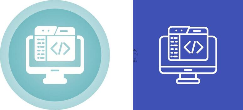 Code Editor Vector Icon