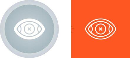 Eye Crossed Vector Icon