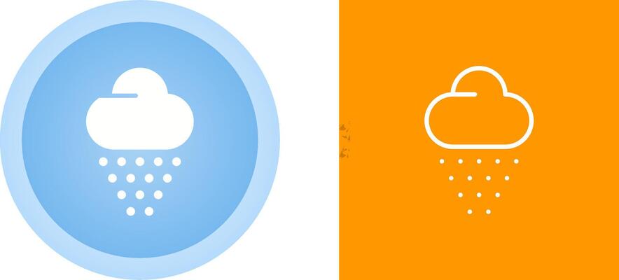 Snowing Vector Icon