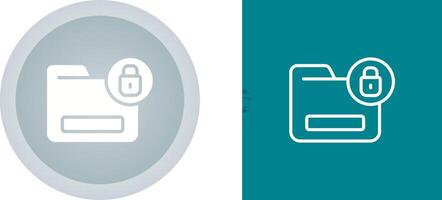 documento cifrado vector icono