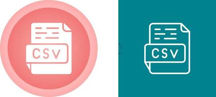 CSV Vector Icon